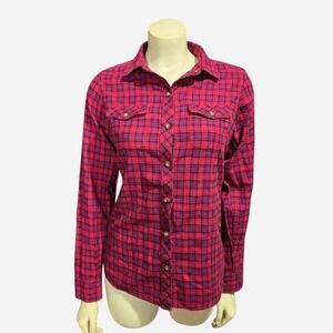 Eddie bauer flannel button down
